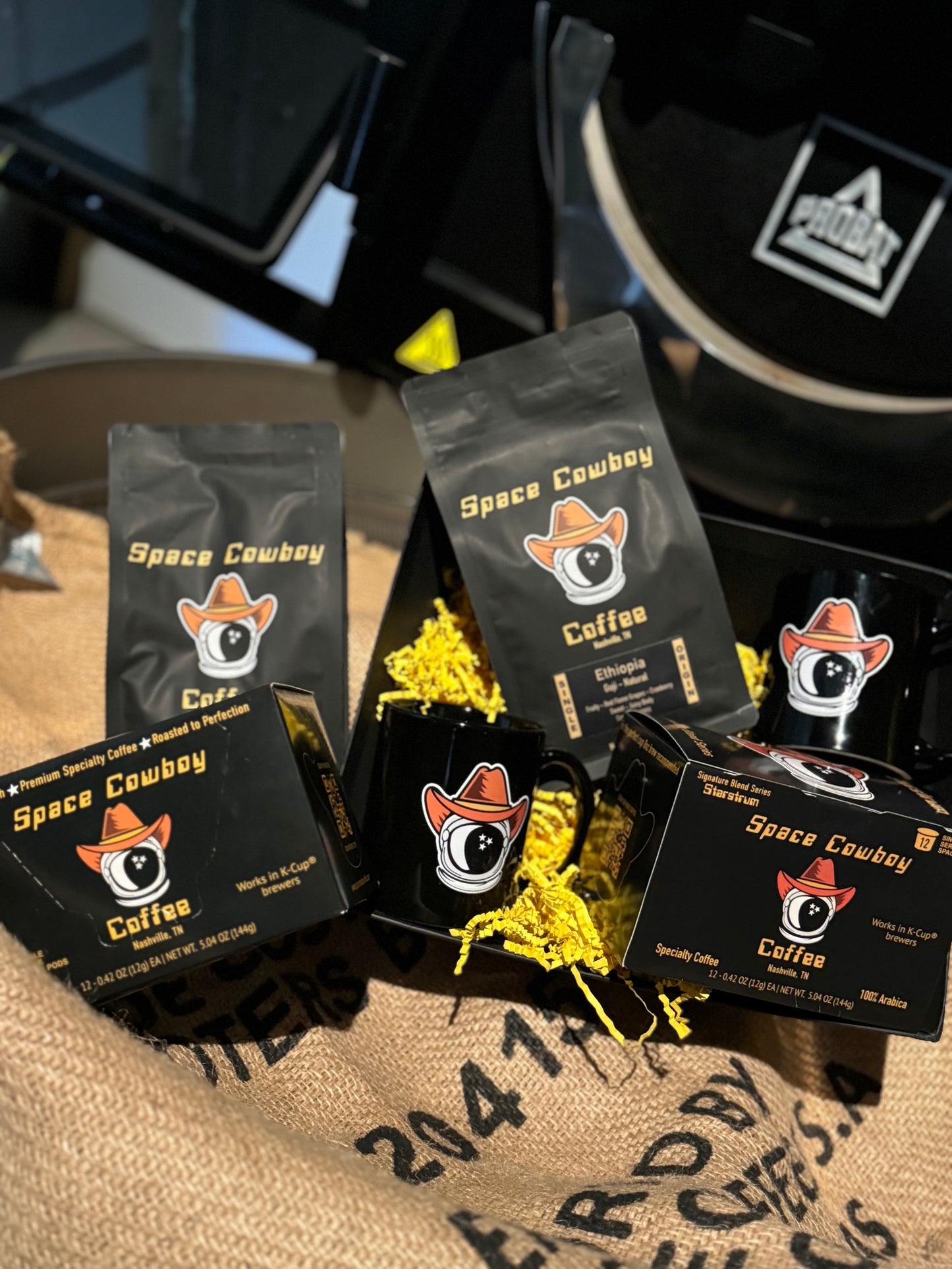 Gift Basket Double Coffee Bag Option